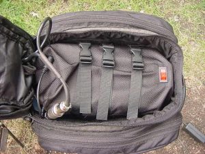 ebike kit battery in bag