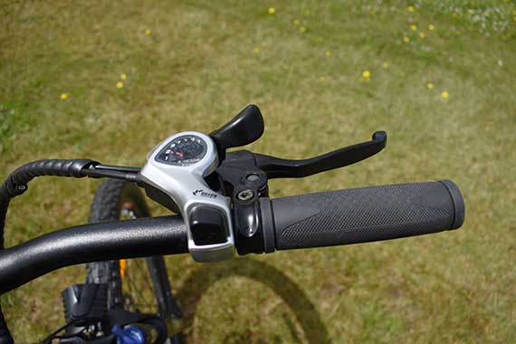 Eskute Voyager's Shimano Shifters