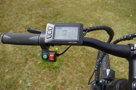 Clear-LCD-display-eskute-voyager-electric-bike-review