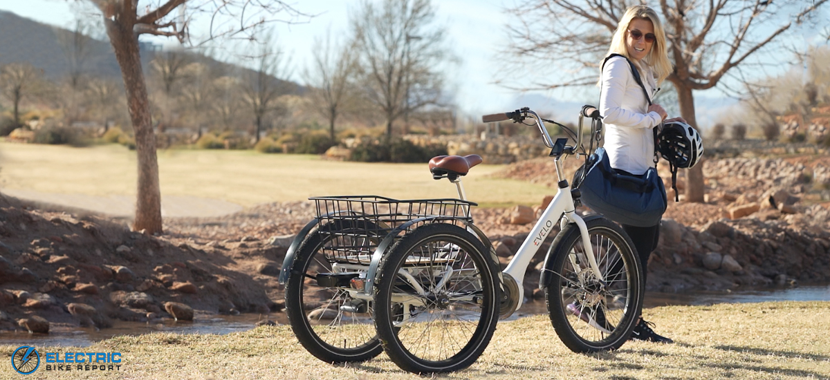 Evelo Compass best electric trike for seniors