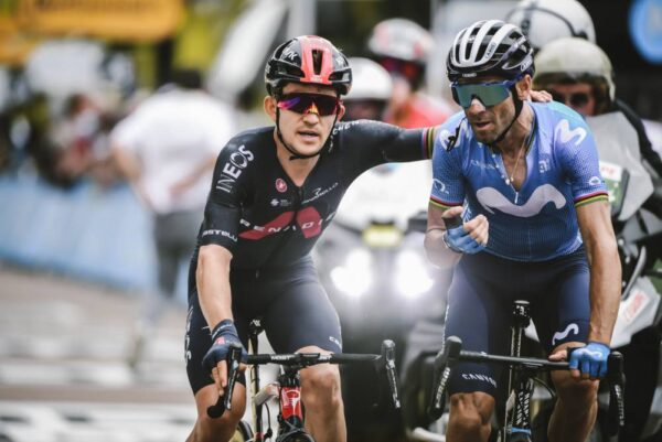 Movistar’s Mas and Ineos’s Kwiatkowski in finish line incident on Tour | Video – Sticky Bottle