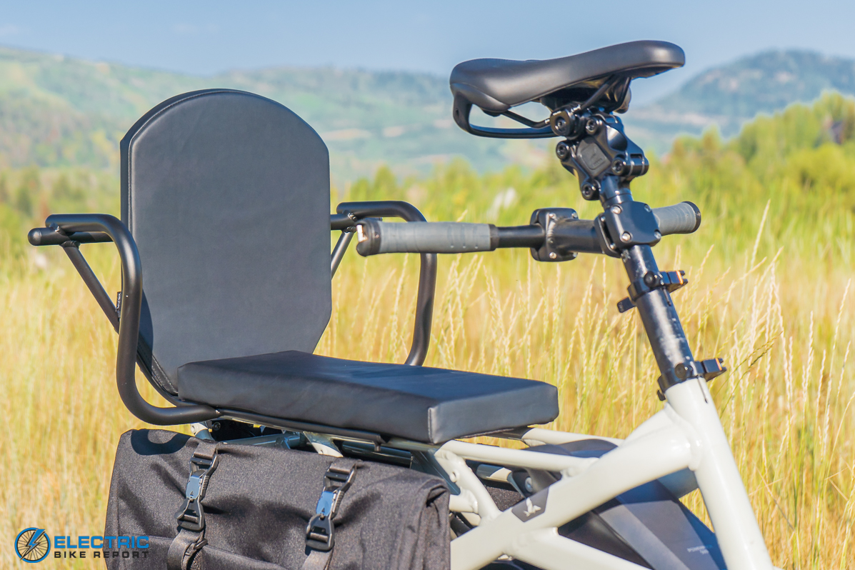 Tern GSD S00 LX Electric Bike Review seat
