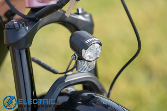 Euphree City Robin Electric Bike Review headlight