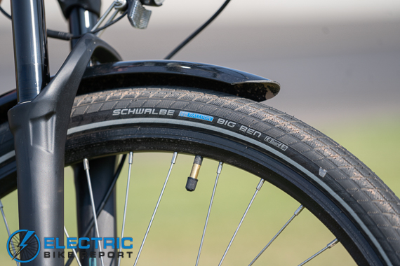 Euphree City Robin Electric Bike Review schwalbe tires