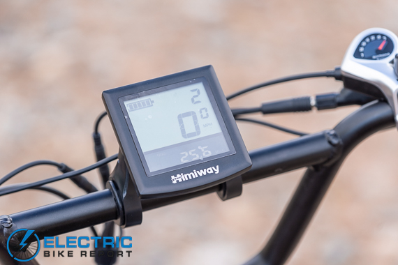 Himiway Escape Electric Bike Review display