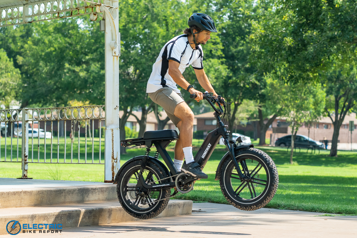 Himiway Escape Electric Bike Review handling