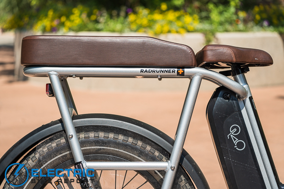 Rad Power Bikes RadRunner + Electric Bike Review Bench Seat