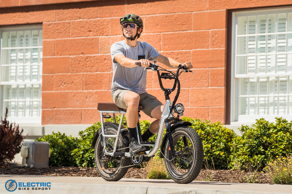 Rad Power Bikes RadRunner + Electric Bike Review Moped Riding