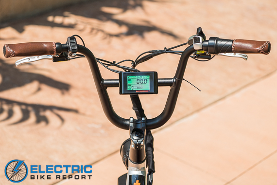 Rad Power Bikes RadRunner + Electric Bike Review Cockpit