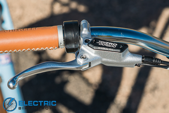 Electric Bike Company Model S Electric Bike Review Tektro Dorado Hydraulic Disc Brakes