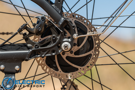 Turboant Thunder T1 Electric Bike Review 180mm Rotors