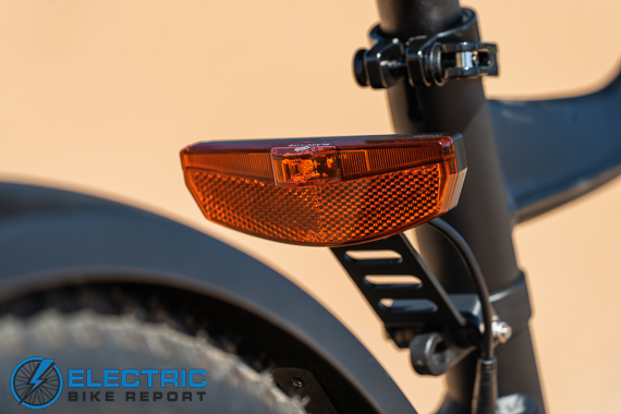 Turboant Thunder T1 Electric Bike Review Taillight
