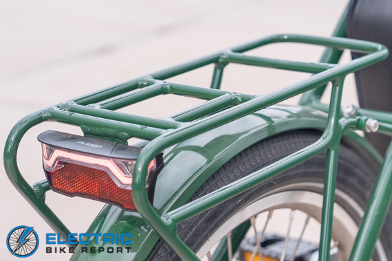 Blix Vika+ Flex Electric Folding Bike Review rear rack