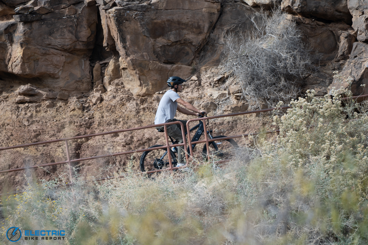 Gen3 Flex Hybrid Electric Bike Review Riding Up Hill