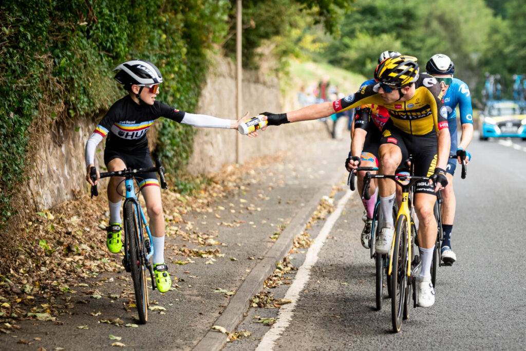 Kid who went viral at Tour of Britain is signed by US team with ex-WorldTour riders