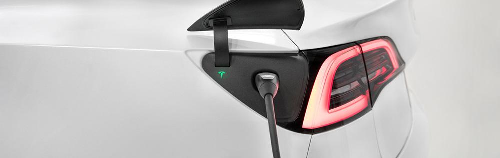 Tesla Model Y charging