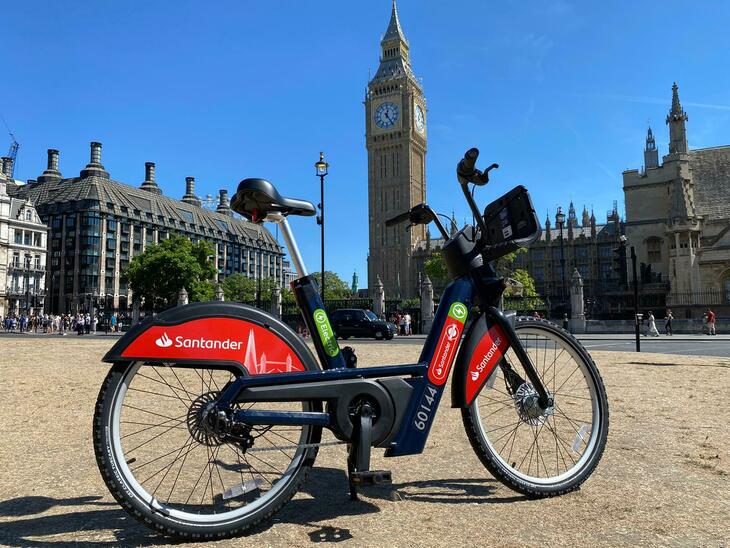 santander ebike 