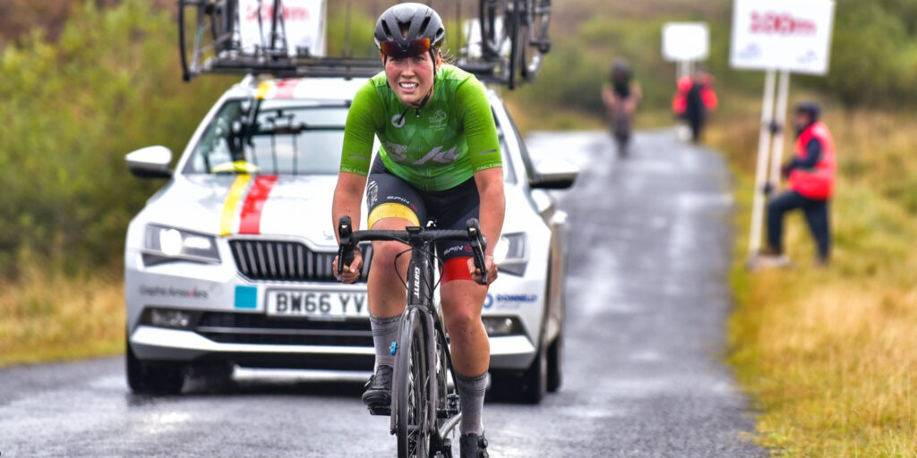 Irish newcomer Tyler (18) enjoys a big debut at the Women's Race