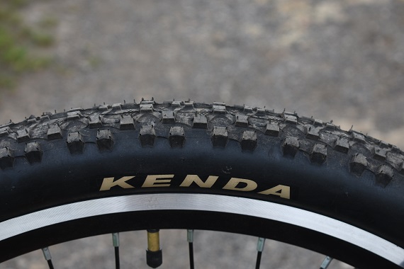 Kenda knobblies are aggresively treaded and work well off road
