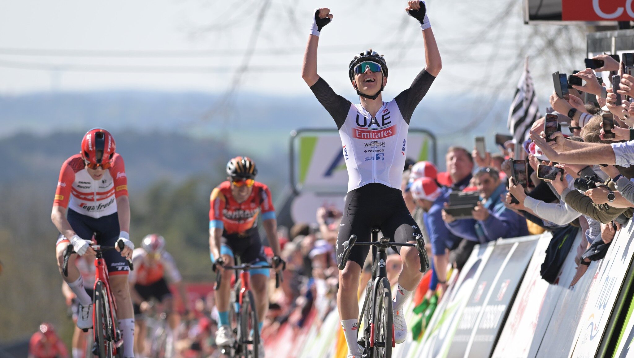 Pogačar wins Flèche Wallonne, Healy fights hard on Mur de Huy |  Video