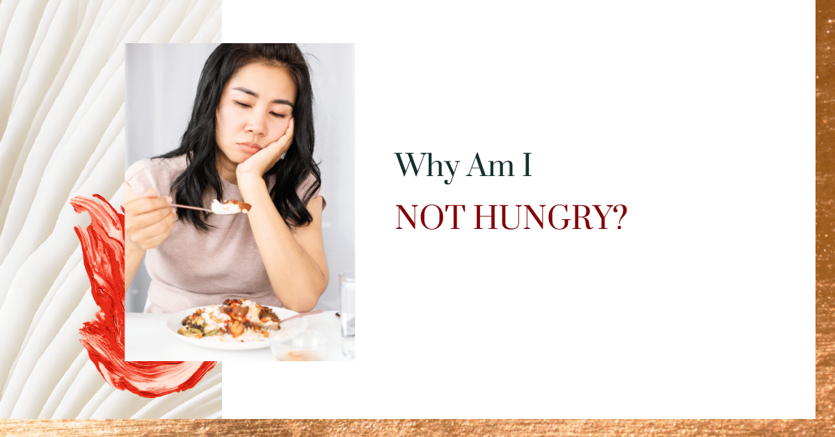 Why Am I Not Hungry? Alissa Rumsey, MS, RD