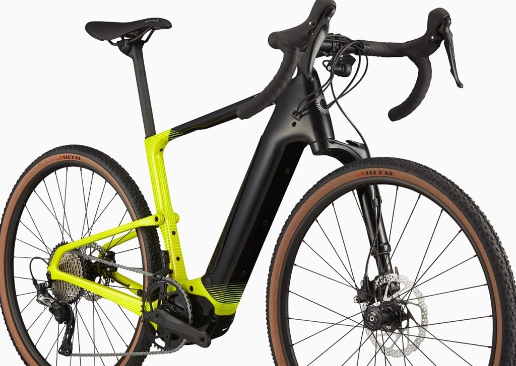 cannondale s neo carbon lefty 3 gravel e-bike is-a bit different than others around