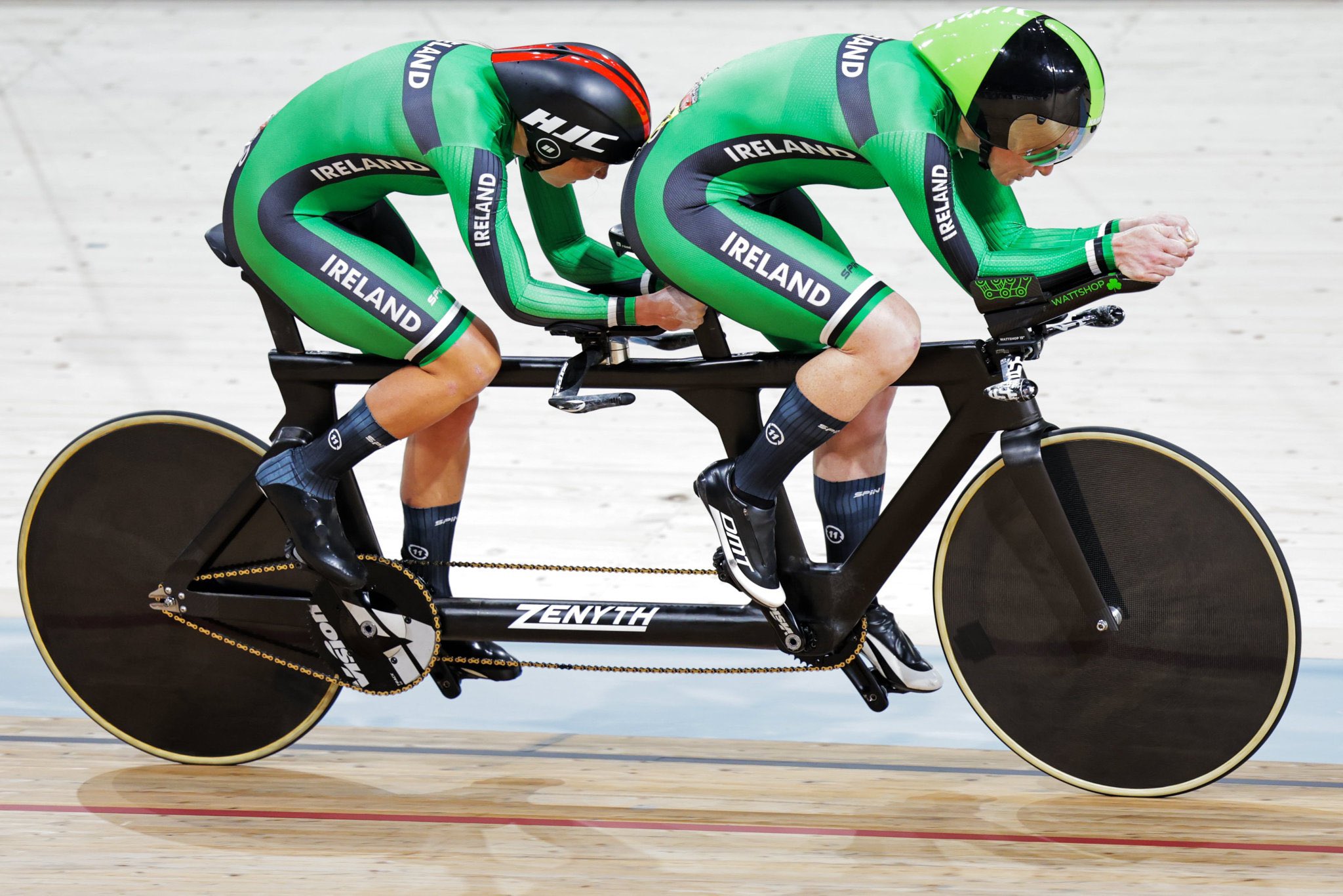 Dunlevy and McCrystal go close to another medal at Paracycling track worlds