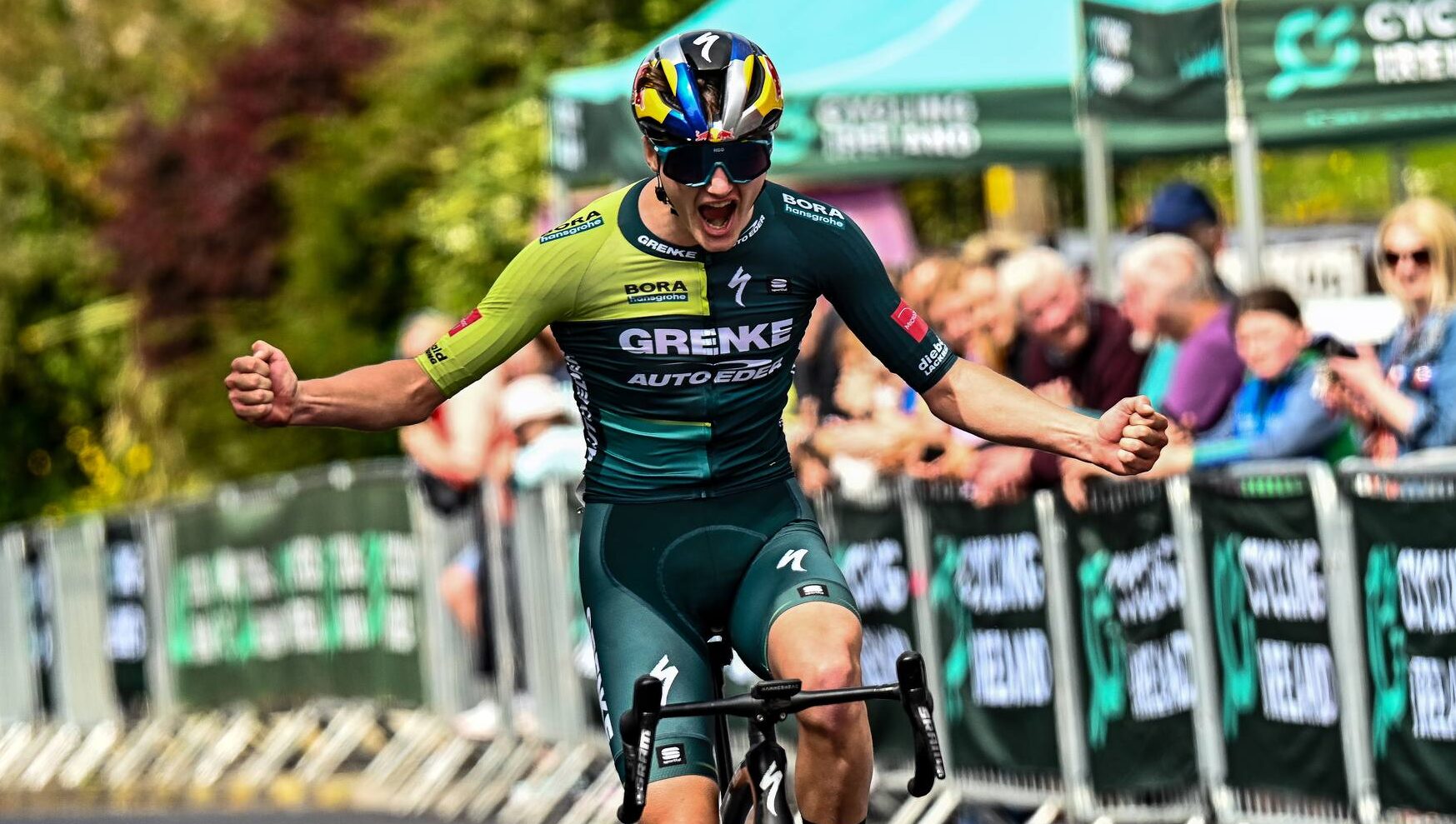 Patrick Casey races from front to become Irish junior champion