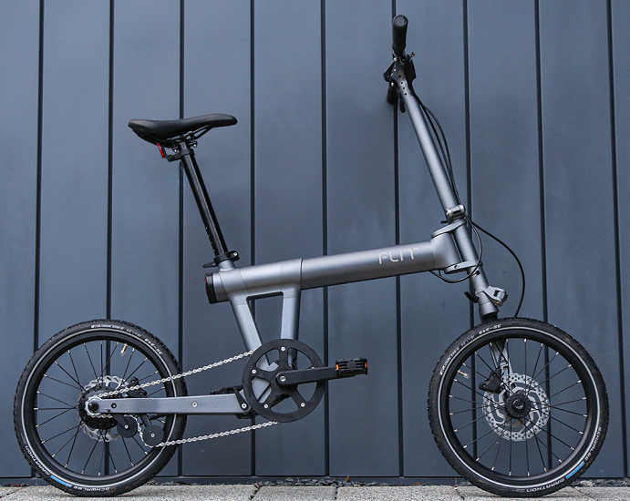 A Brompton Competitor? See How The Flit Bike Folds