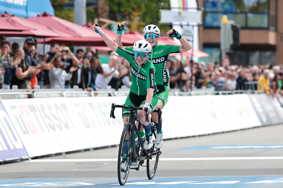 Ireland adds to World Champs haul with gold and bronze for paracyclists