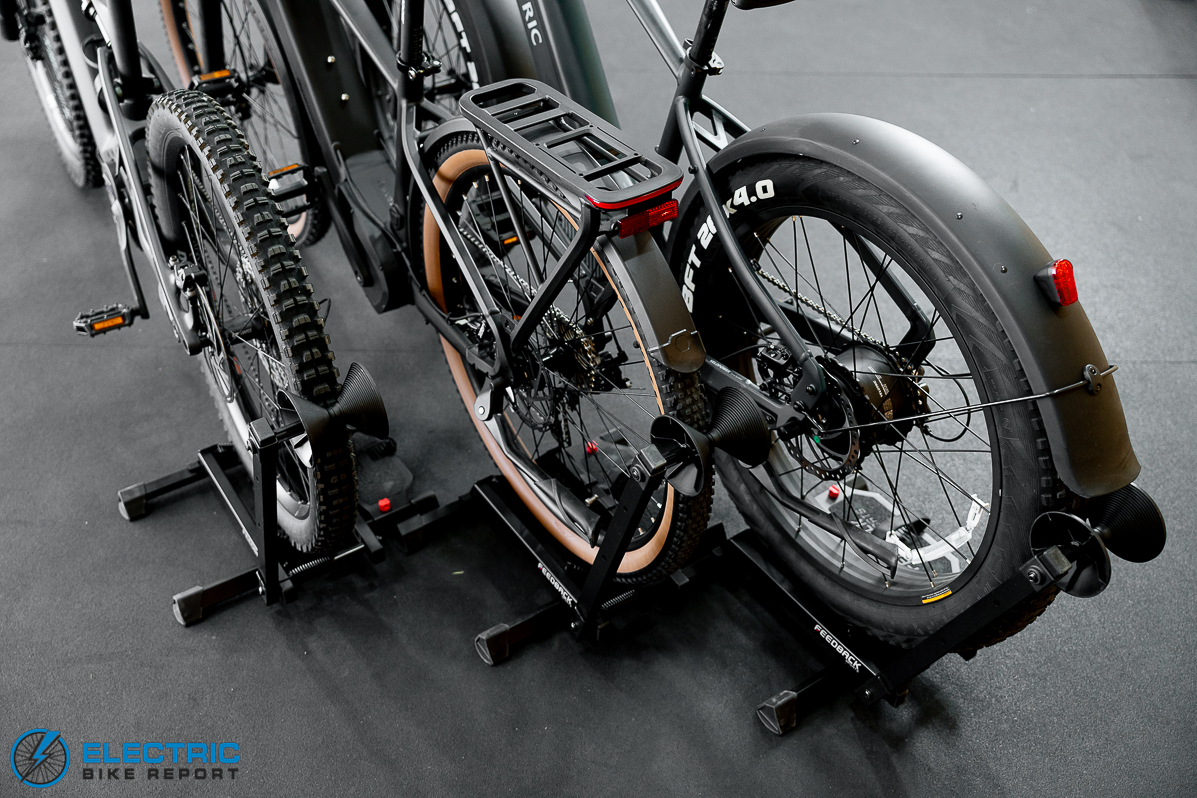 Feedback Sports RAKK 2.0 E Storage Stand with three bikes