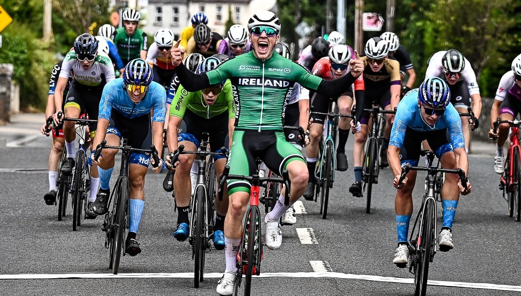 Ranking of best Irish male junior performances of 2024 road season