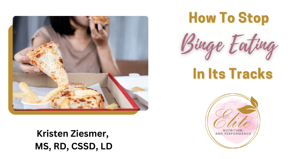 How To Stop Binge Eating In Its Tracks