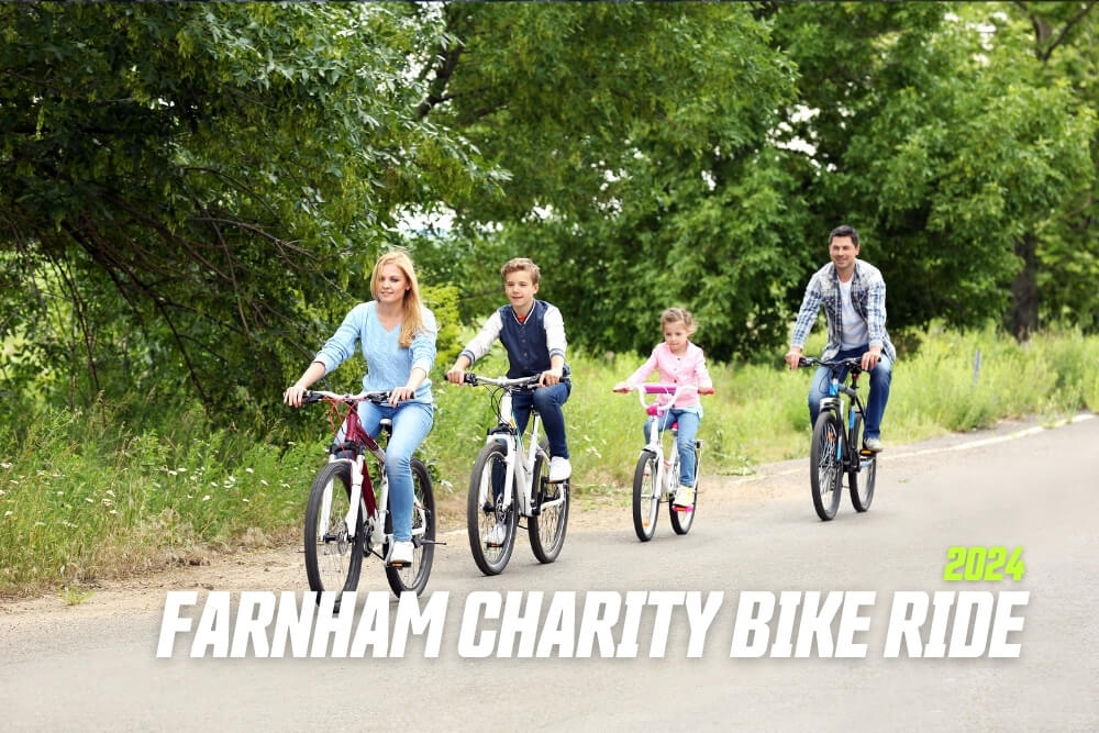 Pedal for a Cause: Farnham Charity Bike Ride 2024!