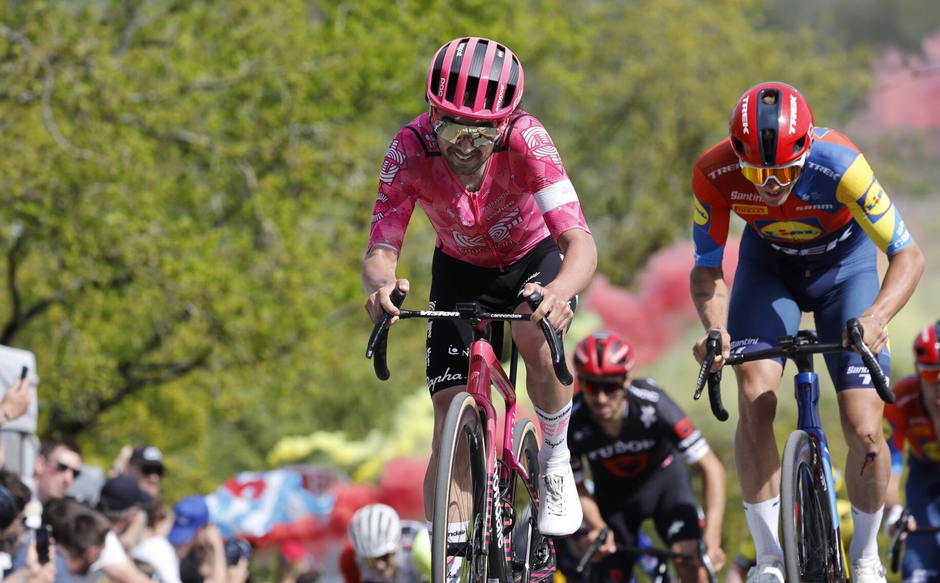 <p><strong>"Ben Healy Thrilled with Stellar LBL Ride: ‘All Winter’s Work Pays Off!’"</strong></p>
